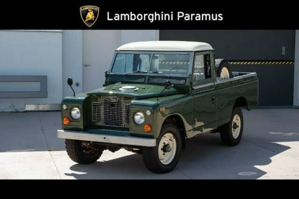 1966 Land Rover 109 Series II A Pickup 92193 Miles Bronze Green Pickup Truck Ma 1966 Land Rover 109 Series II A Pickup