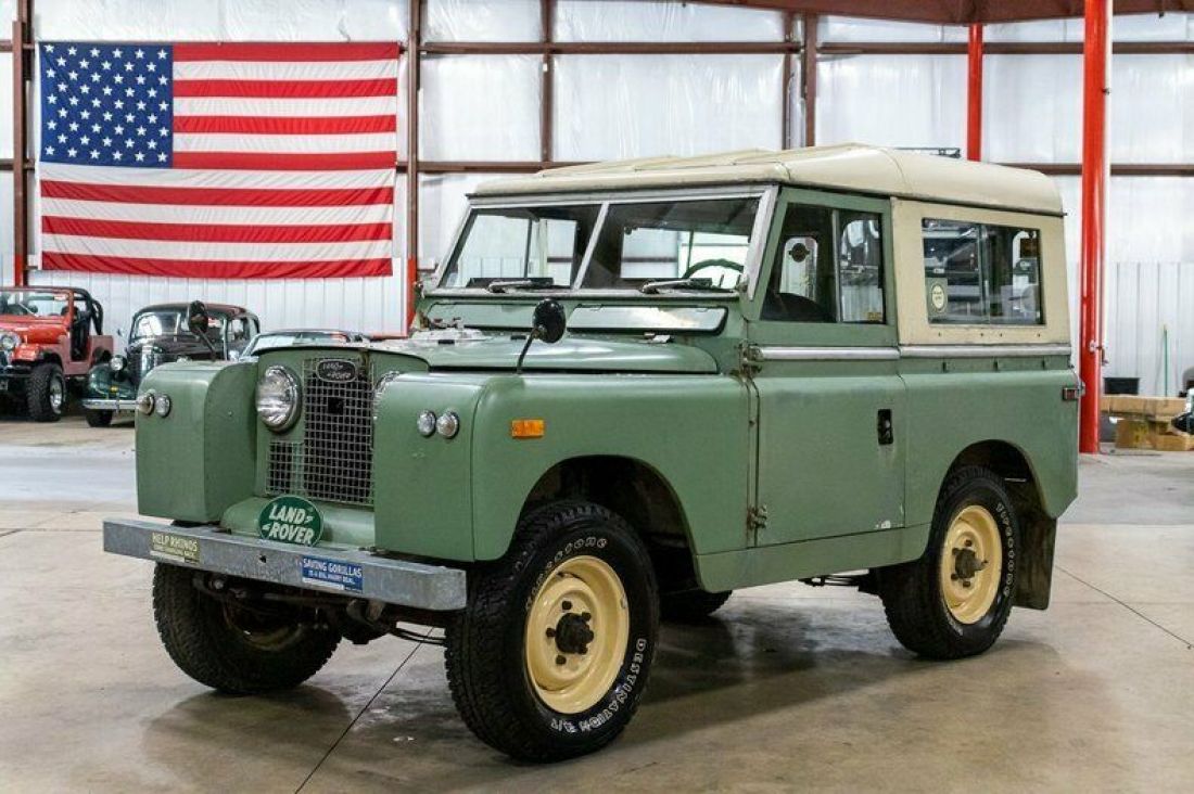 1966 Land Rover Series IIA 70412 Miles Green SUV 2.25L I4 4-Speed Manual 1966 Land Rover Series IIA