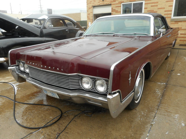 1966 Lincoln Continental Convertible - Auto - Air - Power - 80K Actual Miles! 1966 Lincoln Continental NO RESERVE AUCTION - LAST HIGHEST BIDDER WINS CAR!