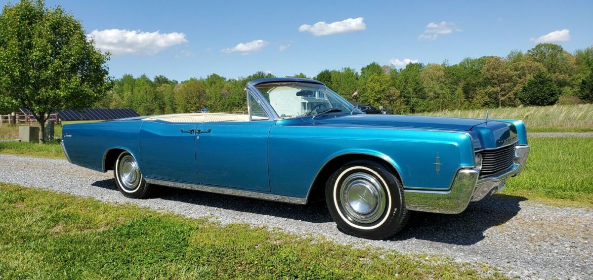 1966 Lincoln Continental Convertible PS PB Air Condition 1966 Lincoln Continental