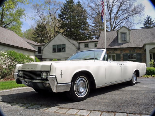 1966 Lincoln Continental Convertible Rust-Free Unmolested Low Miles "Survivor" 1966 Lincoln Continental