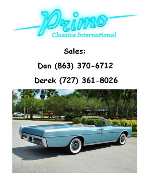 1966 Lincoln Continental Convertible - photo 9