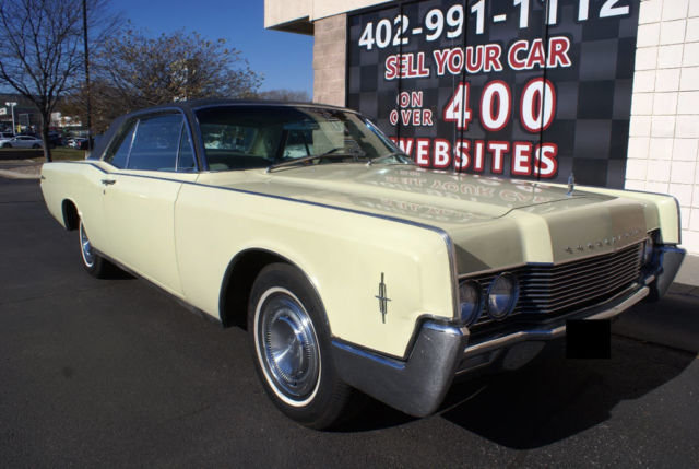 1966 Lincoln Continental Coupe 462 V8 Automatic Power Steering Power Brakes 1966 Lincoln Continental
