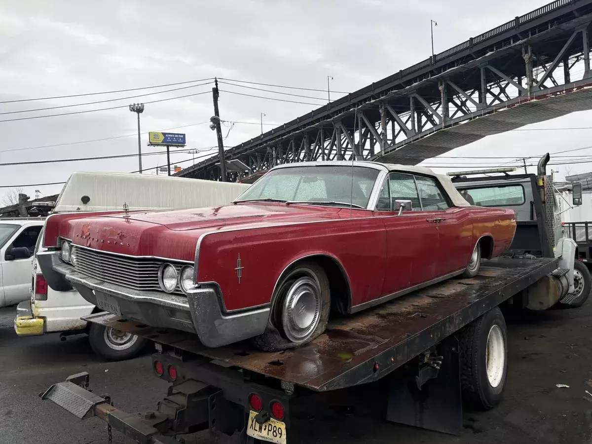 1966 Lincoln Continental Red 1966 Lincoln Continental
