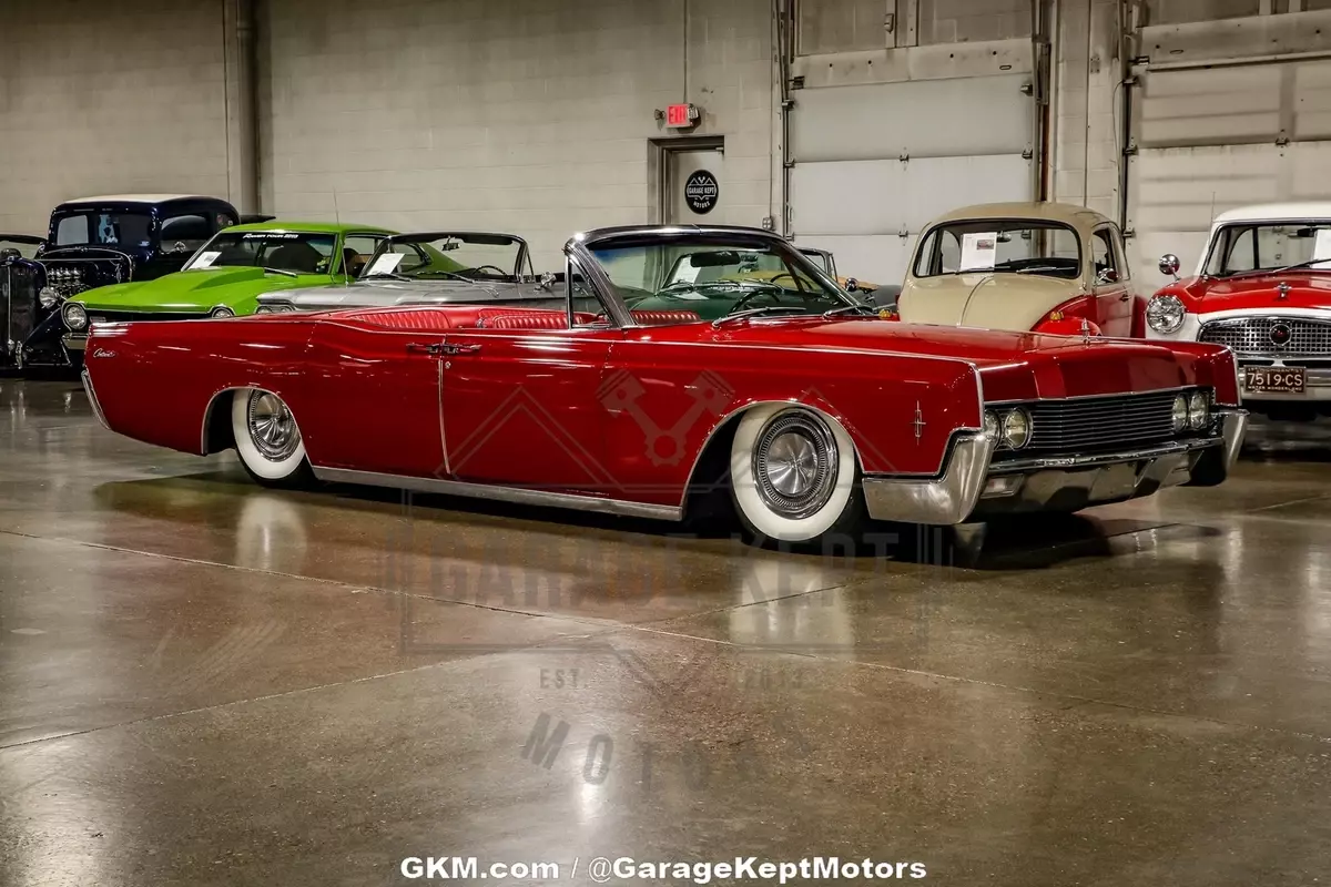 1966 Lincoln Continental Red Convertible 462ci V8 9806 Miles 1966 Lincoln Continental