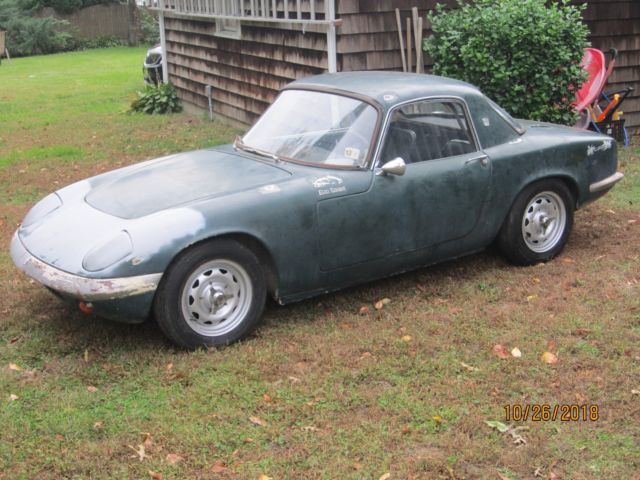 1966 Lotus Elan Coupe - original condition - complete restoration project 1966 Lotus Elan