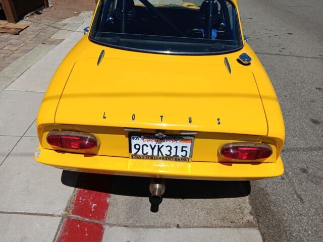 1966 Lotus Elan Sportscar Yellow RWD Manual 1966 Lotus Elan