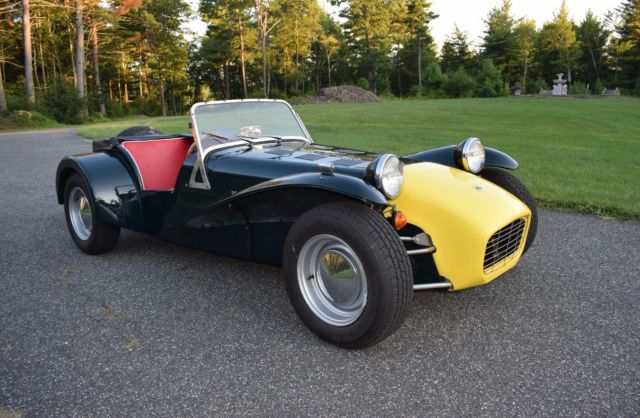 1966 Lotus Super Seven S2 RHD Rebuilt Motor New Paint/Interior Weber Carbs 1966 Lotus Super Seven S2