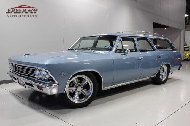 1966 MALIBU WAGON~327 V8~5 SPEED MANUAL~17" CRAGERS~POWER STEERING~POWER BRAKES 1966 Chevrolet Malibu