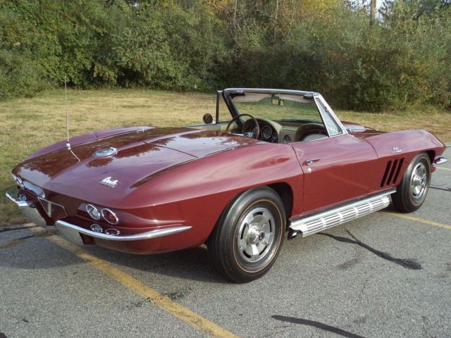 1966 MATCHING NUMBERS 427/390 HP BIG BLOCK 1966 Chevrolet Corvette