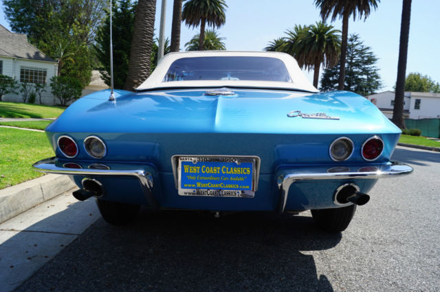 1966 Chevrolet Corvette 427/425HP V8 4 SPEED MANUAL CONVERTIBLE! - photo 10