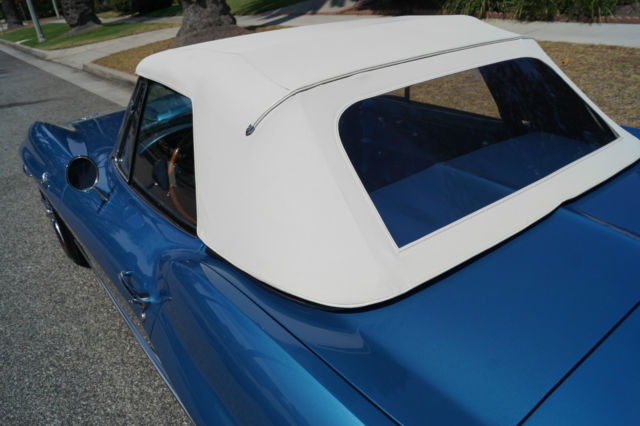1966 Chevrolet Corvette 427/425HP V8 4 SPEED MANUAL CONVERTIBLE! - photo 12