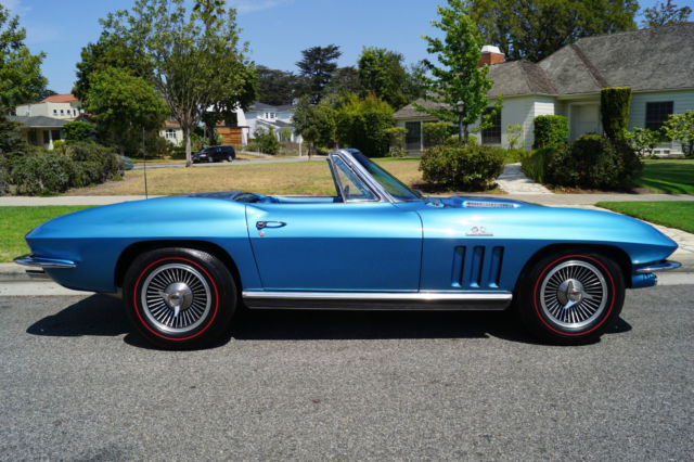1966 Chevrolet Corvette 427/425HP V8 4 SPEED MANUAL CONVERTIBLE! - photo 3