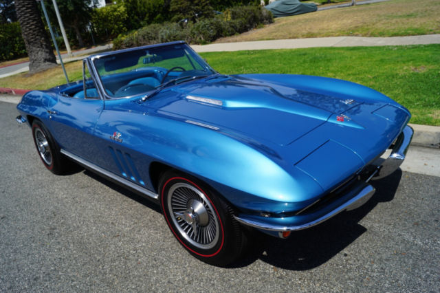 1966 Chevrolet Corvette 427/425HP V8 4 SPEED MANUAL CONVERTIBLE! - photo 5