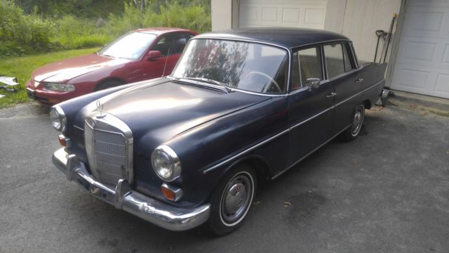 1966 Mercedes-Benz 230 Fintail W111 Second Series 1966 Mercedes-Benz 200-Series