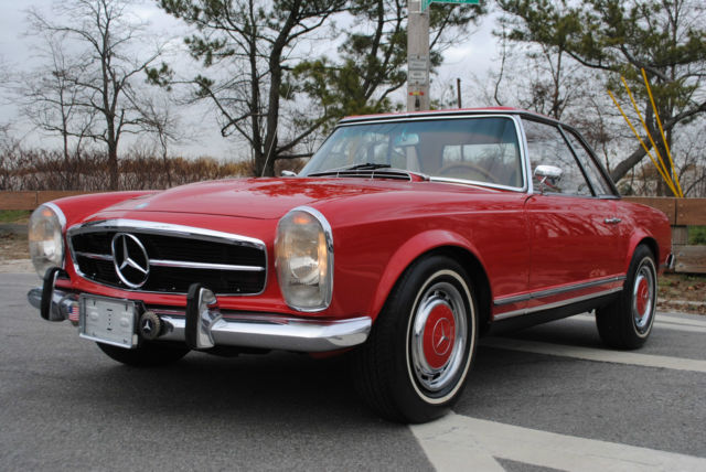 1966 Mercedes Benz 230 SL 230SL W113 Cabriolet Hard Top Pagoda Convertible 1966 Mercedes-Benz SL-Class
