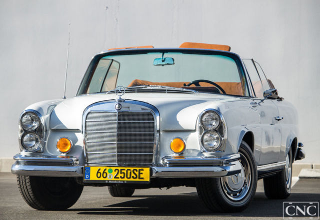 1966 Mercedes Benz 250 SE 250SE Original Convertible Numbers Matching Restored 1966 Mercedes-Benz 200-Series