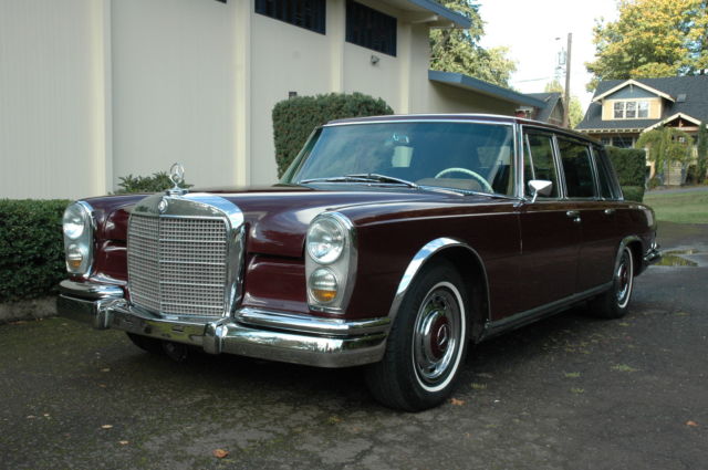 1966 Mercedes Benz 600 SWB Limousine ~ California Car ~ M100 6.3 Liter ~ W100 ~ 1966 Mercedes-Benz 600-Series SWB LIMO