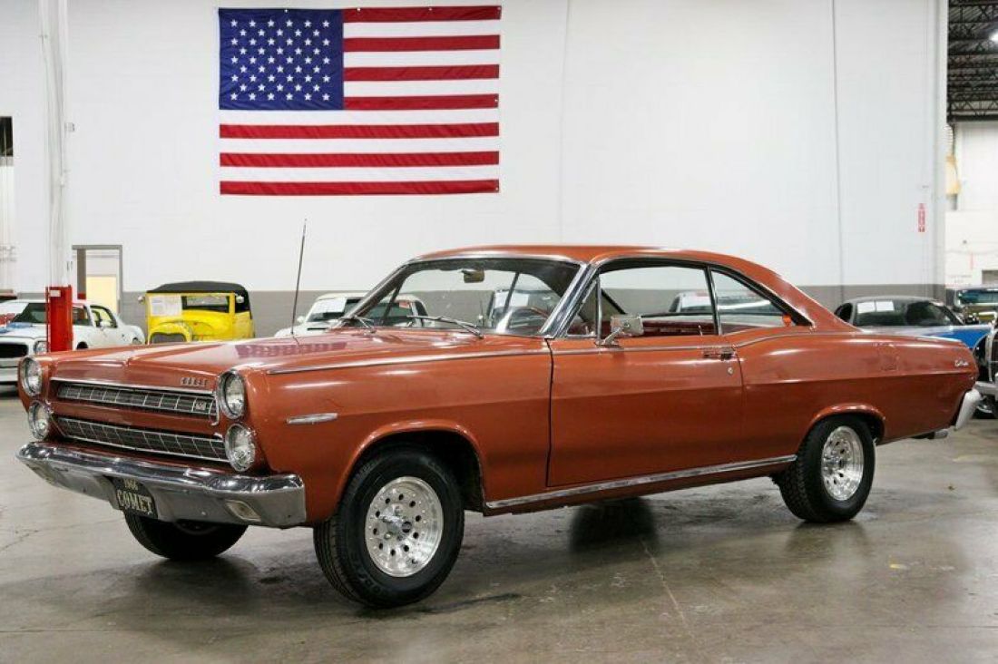 1966 Mercury Comet 27911 Miles Orange Copper 200ci 6-Cyl 3-Speed Automatic 1966 Mercury Comet