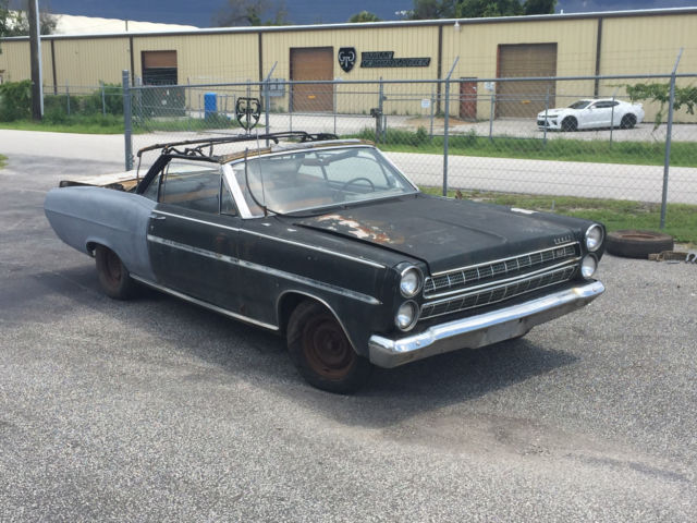 1966 Mercury Comet Caliente Convertible 289 Auto Project Car-extremely rare car 1966 Mercury Comet Caliente