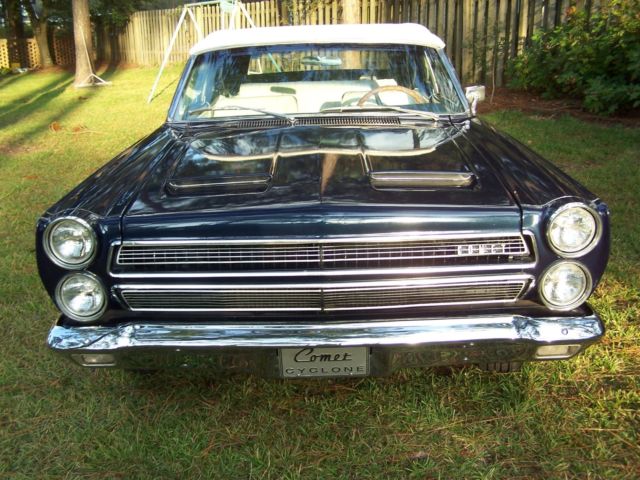 1966 mercury comet cyclone convertable 1966 Mercury Comet GT CONVERTABLE