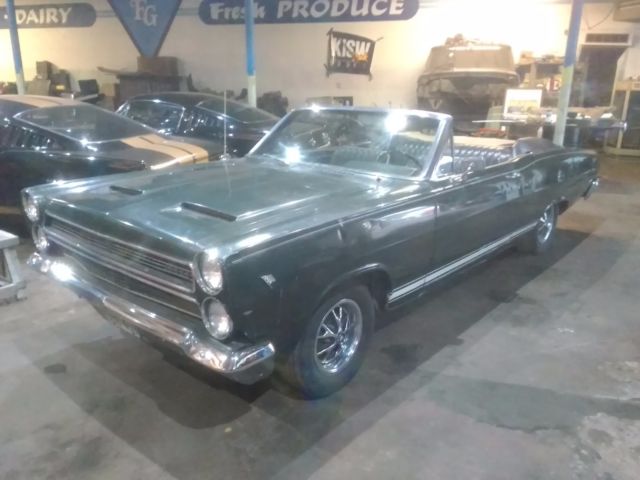 1966 Mercury Comet cyclone GT 390 automatic time capsule in garage 40 years 1966 Mercury Comet Cyclone gt convertible