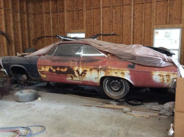 1966 Mercury Cyclone comet with a 1966 mercury caliente (part car) 1966 Mercury Comet