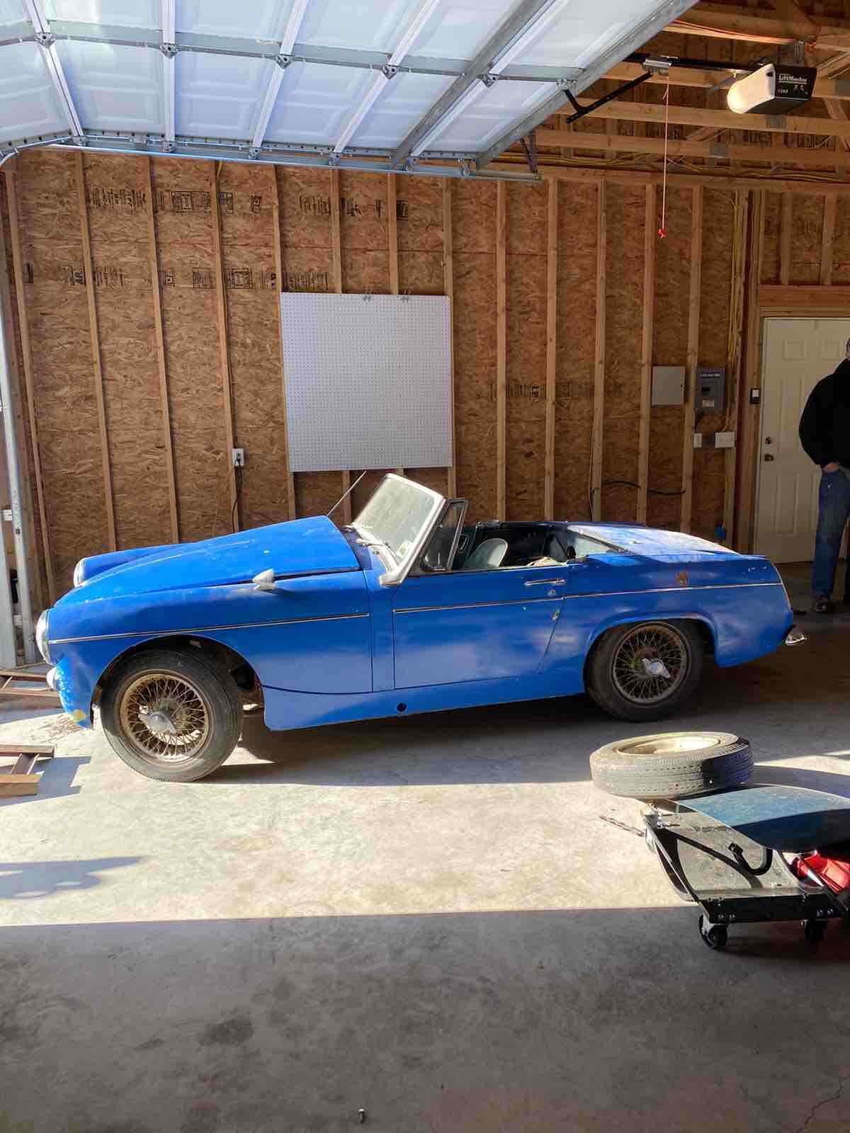 1966 MG RDS convertible Convertible Blue RWD Manual unknown 1966 MG RDS convertible unknown
