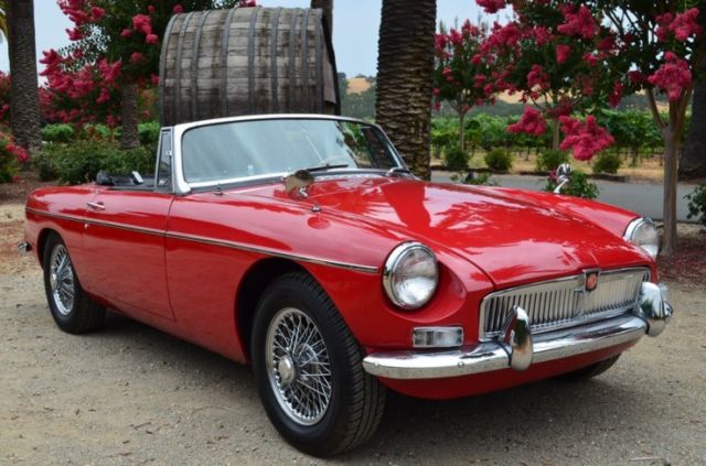 1966 MG MGB "B" CA. RESTORED CONV. - photo 4