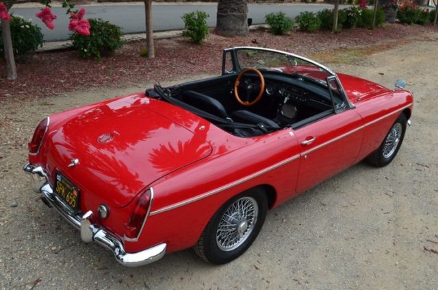 1966 MG MGB "B" CA. RESTORED CONV. - photo 8