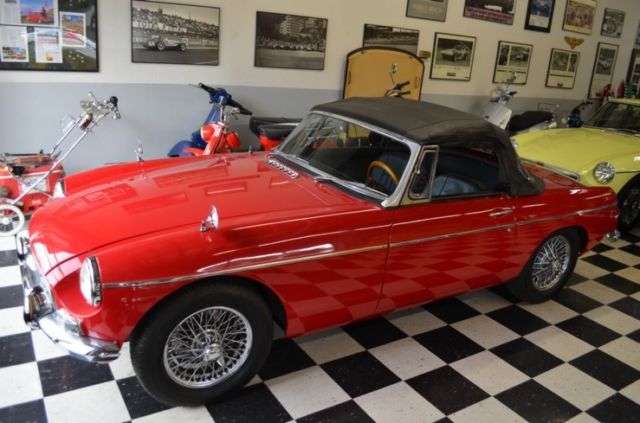 1966 MG MGB "B" CA. RESTORED CONV. - photo 9