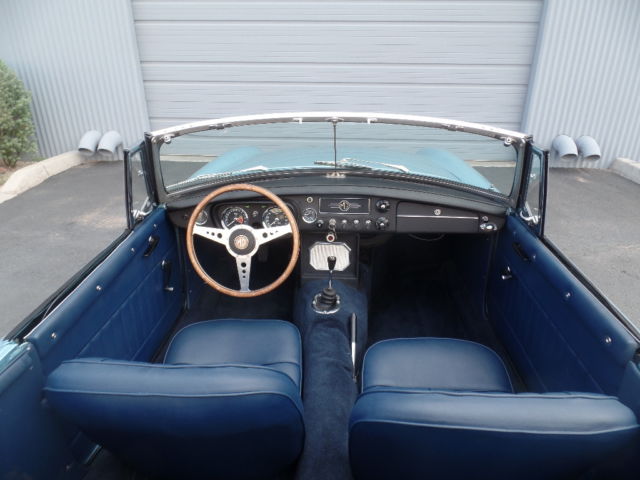 1966 MG MGB MG MGB B Roadster Convertible Steel dash Pull Hand - photo 11