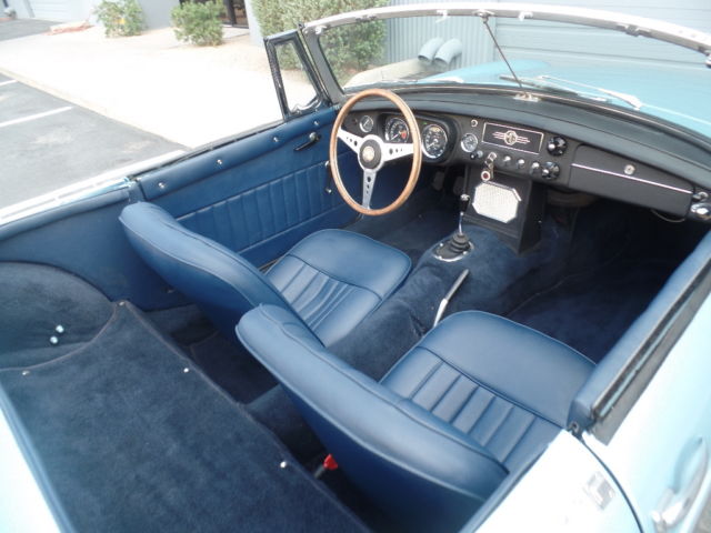 1966 MG MGB MG MGB B Roadster Convertible Steel dash Pull Hand - photo 2