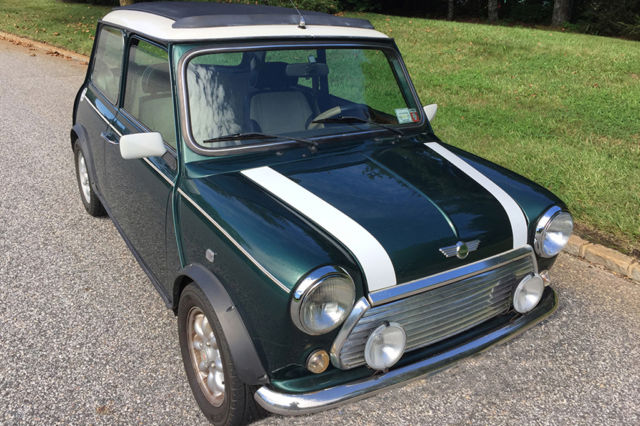 1966 Mini Cooper concertina sun roof