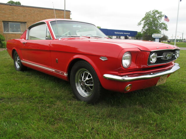 1966 Mustang "GT" Fastback "A" Code 289 4V High Performance V-8 - 4-Speed Manual 1966 Ford Mustang
