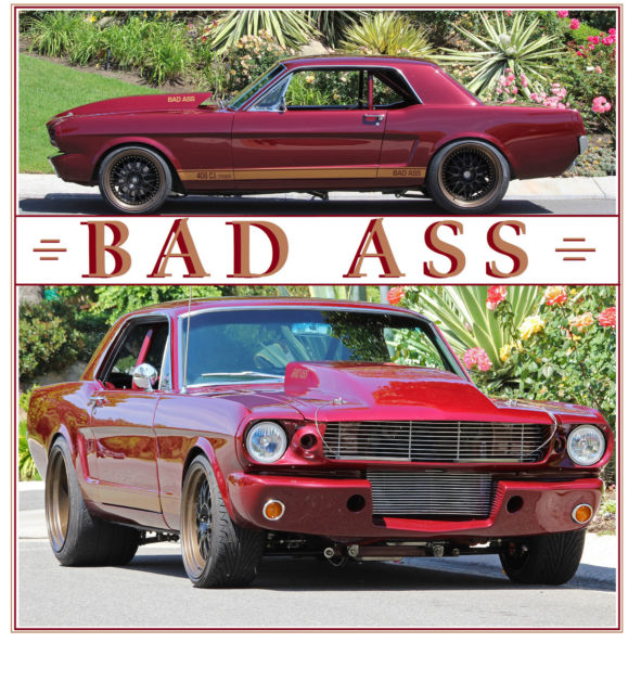 1966 MUSTANG 500hp 408CI STROKER PA C4 MANUAL MUSTANG II ROTISSERIE SHOW CAR 1966 Ford Mustang 500 HP 408 ci STROKER SHOW CAR