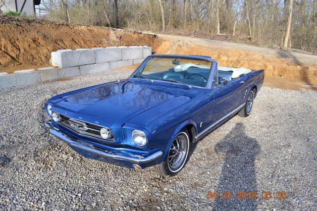 1966 Ford Mustang Convertible 289 AUTO PS PB GT TRIM - photo 6