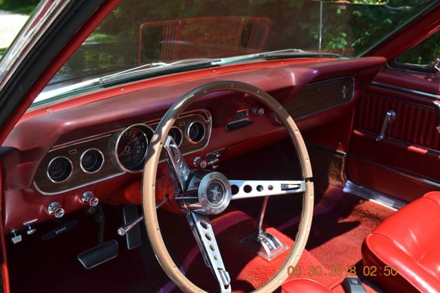 1966 Ford Mustang GT A-CODE 289 4V AUTO PS CONVERTIBLE - photo 10