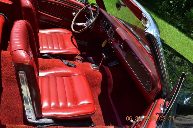 1966 Ford Mustang GT A-CODE 289 4V AUTO PS CONVERTIBLE - photo 11