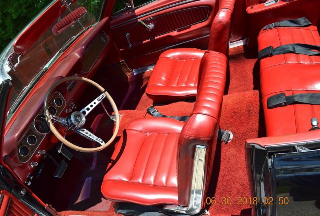1966 Ford Mustang GT A-CODE 289 4V AUTO PS CONVERTIBLE - photo 2