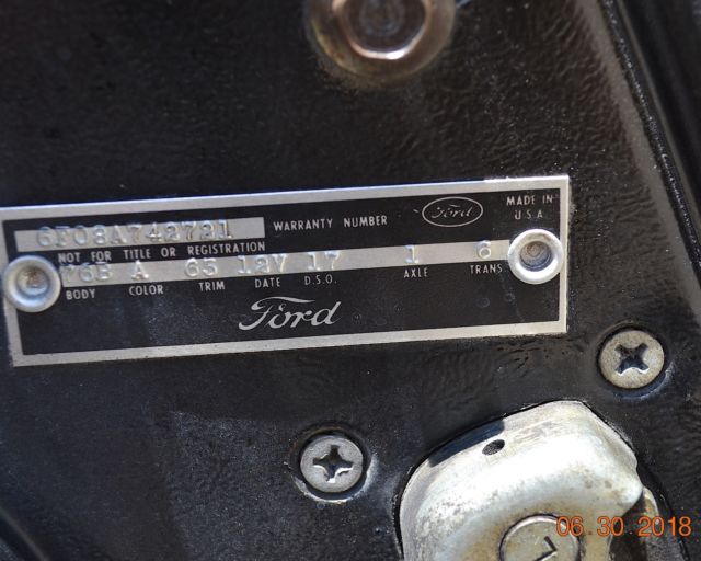 1966 Ford Mustang GT A-CODE 289 4V AUTO PS CONVERTIBLE - photo 9