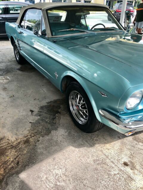 1966 Mustang Convertible V 8 1966 Ford Mustang