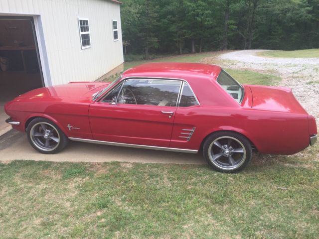 1966 Mustang Coupe 5 Speed 1966 Ford Mustang Parchment