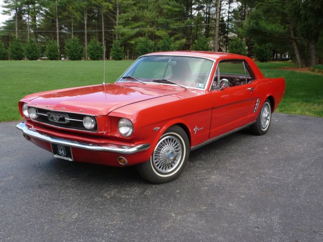 1966 Mustang Coupe, K-Code Engine 1966 Ford Mustang Coupe