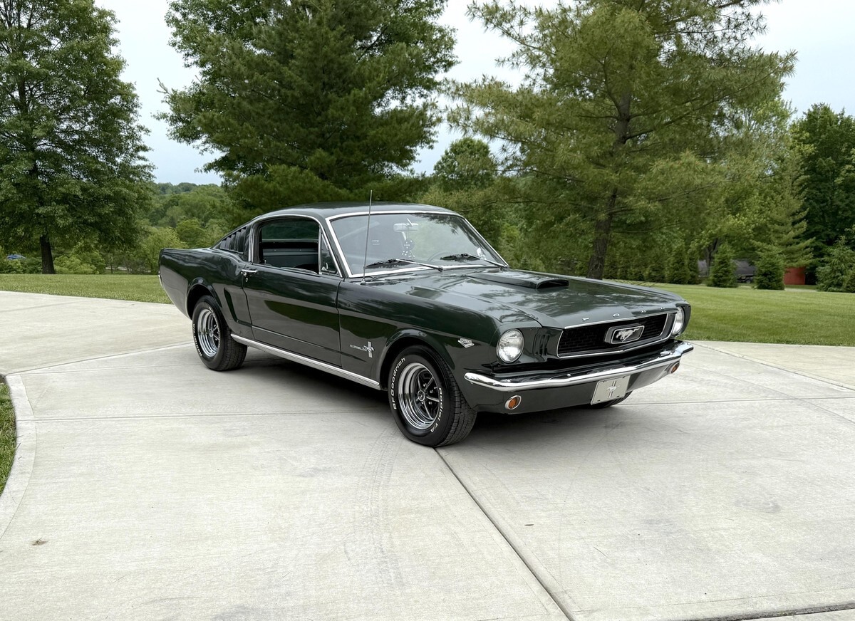 1966 FORD FASTBACK MUSTANG FASTBACK 289 AUTO DISC FOLD DOWN - photo 12