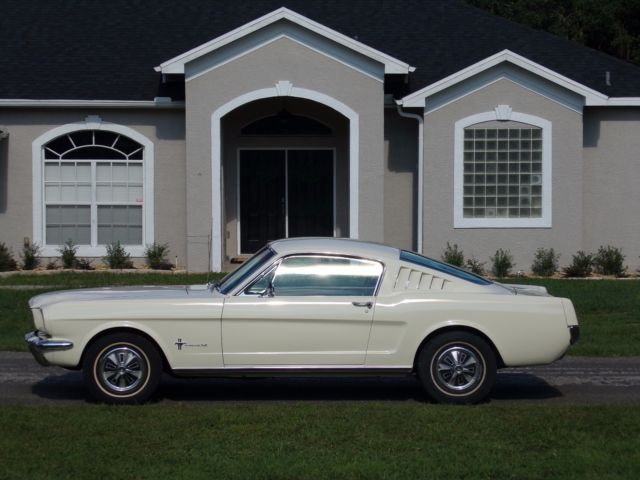 1966 Mustang Fastback Excellent Rust Free Bought from owner that bought it 1968 1966 Ford Mustang PONY