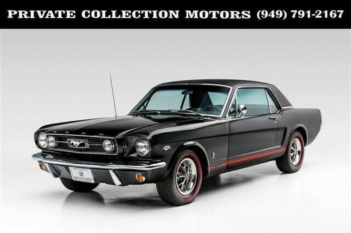 1966 Mustang K-Code 5-Speed Restored Stuning 1966 Ford Mustang