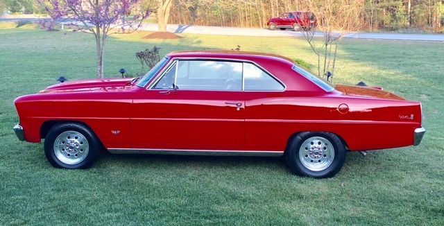 1966 Nova Chevy II **Cherry Red** Top 75 Car Show Winner 1966 Chevrolet Nova Chevy II
