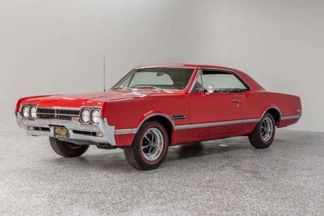 1966 Oldsmobile 442 Tri-Carb 25309 Miles Red Coupe 400 ci 4-Spd Manual 1966 Oldsmobile 442 Tri-Carb