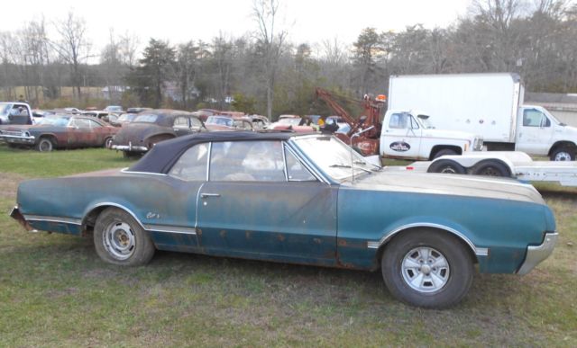 1966 Oldsmobile Cutlass CONVERTIBLE PROJECT CRUISER - photo 2